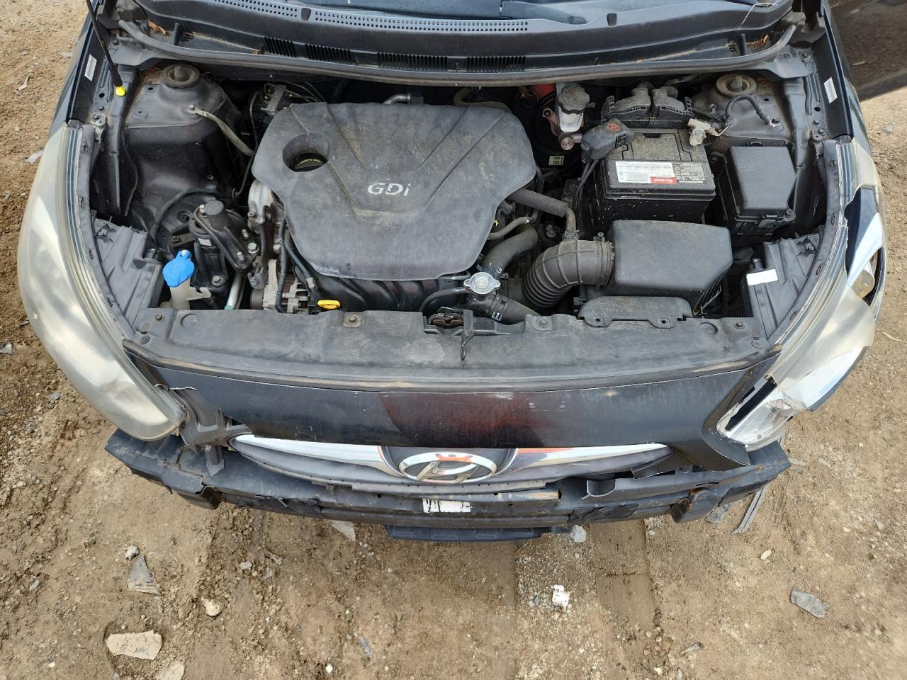 2013 Hyundai Accent Gls VIN: KMHCU5AE9DU067148 Lot: 64268465
