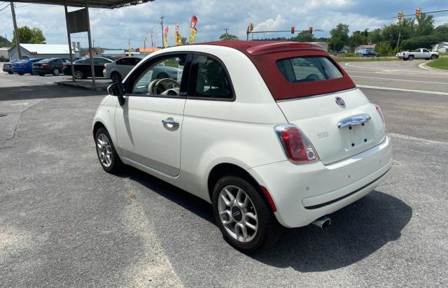 Cabriolets FIAT 500 2013 Biały