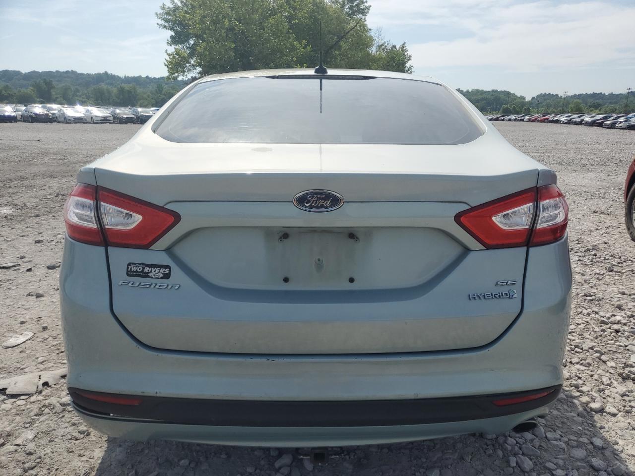 2014 Ford Fusion Se Hybrid VIN: 3FA6P0LU1ER246556 Lot: 66040715
