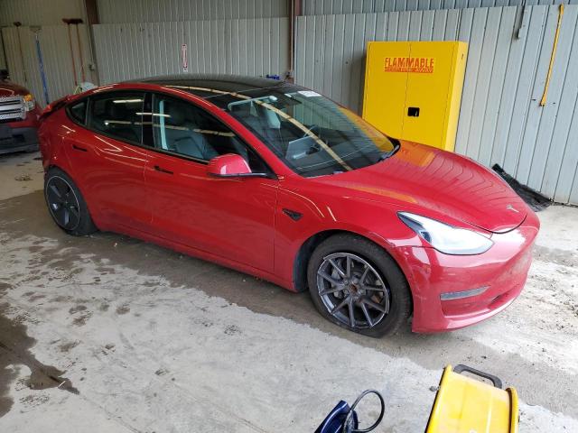  TESLA MODEL 3 2021 Czerwony