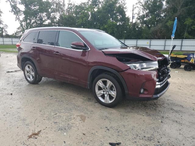  TOYOTA HIGHLANDER 2017 Фиолетовый