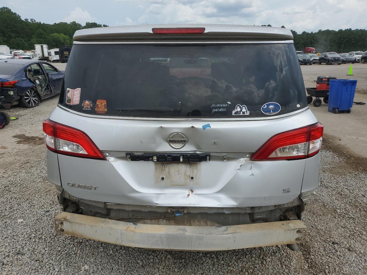 2011 Nissan Quest S VIN: JN8AE2KP6B9000762 Lot: 66453055