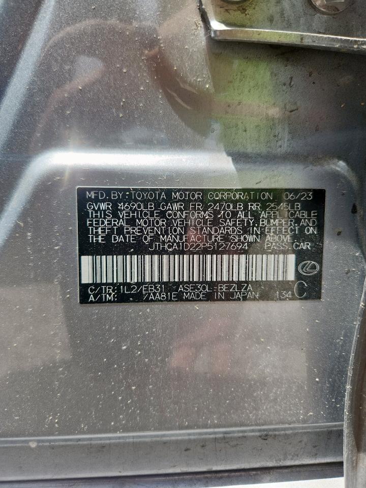 2023 Lexus Is 300 VIN: JTHCA1D22P5127694 Lot: 56680885