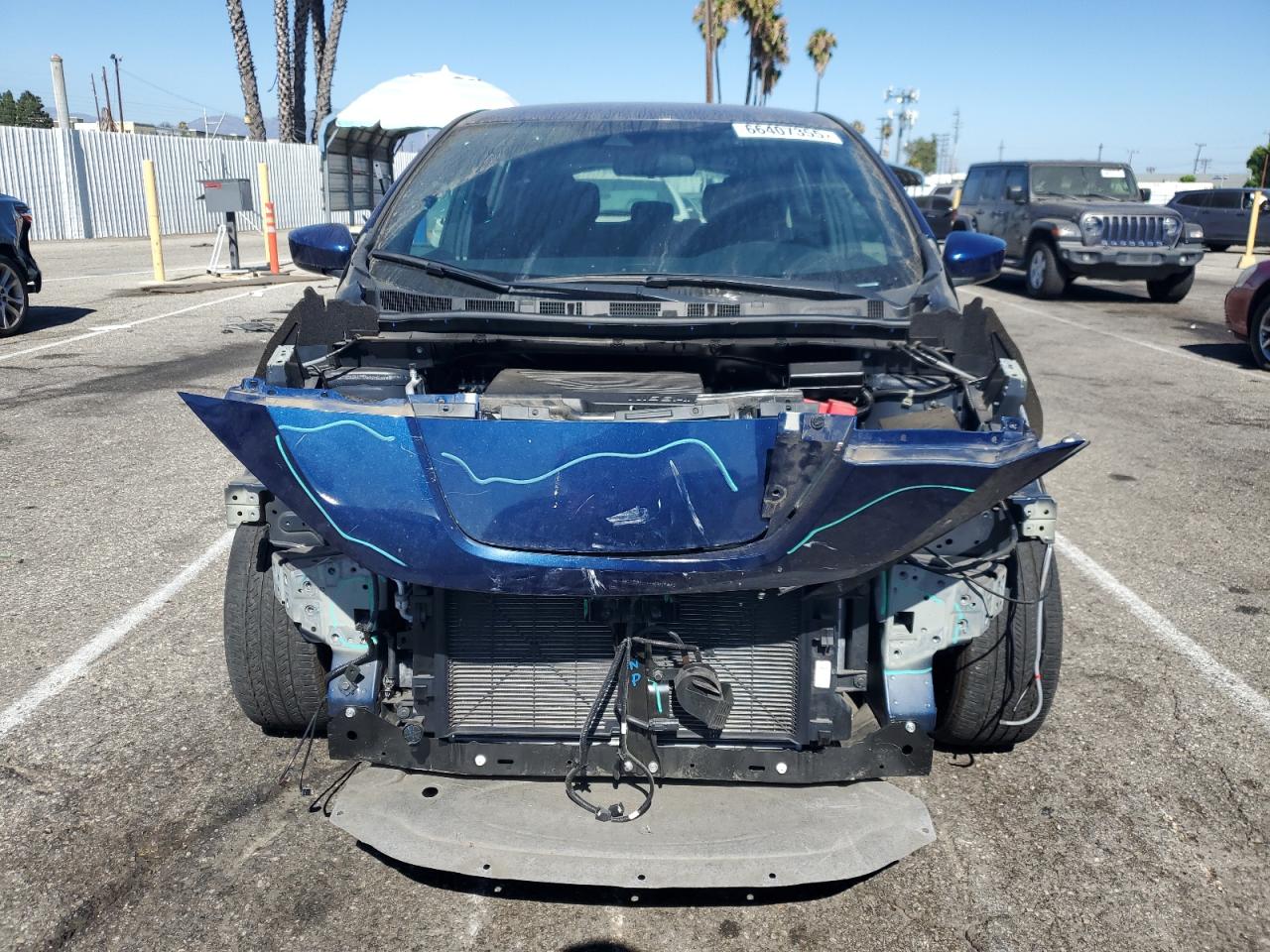 2022 Nissan Leaf S VIN: 1N4AZ1BV5NC555448 Lot: 66407355