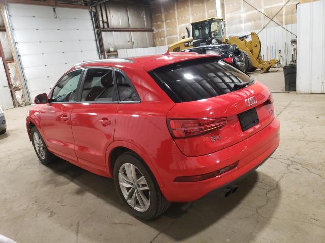  AUDI Q3 2017 Czerwony