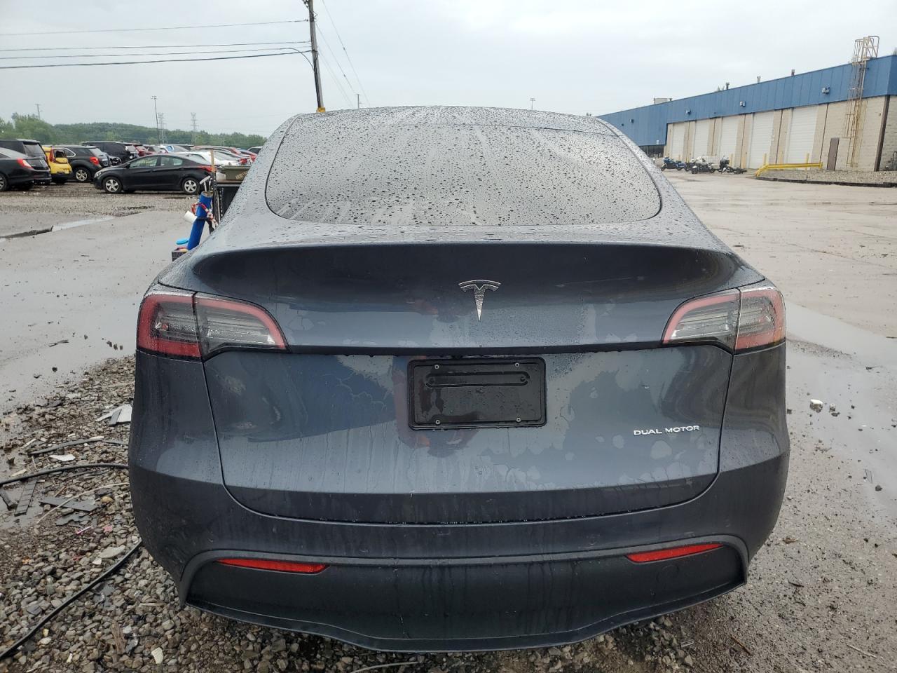 2022 Tesla Model Y VIN: 7SAYGDEEXNA018007 Lot: 63657195