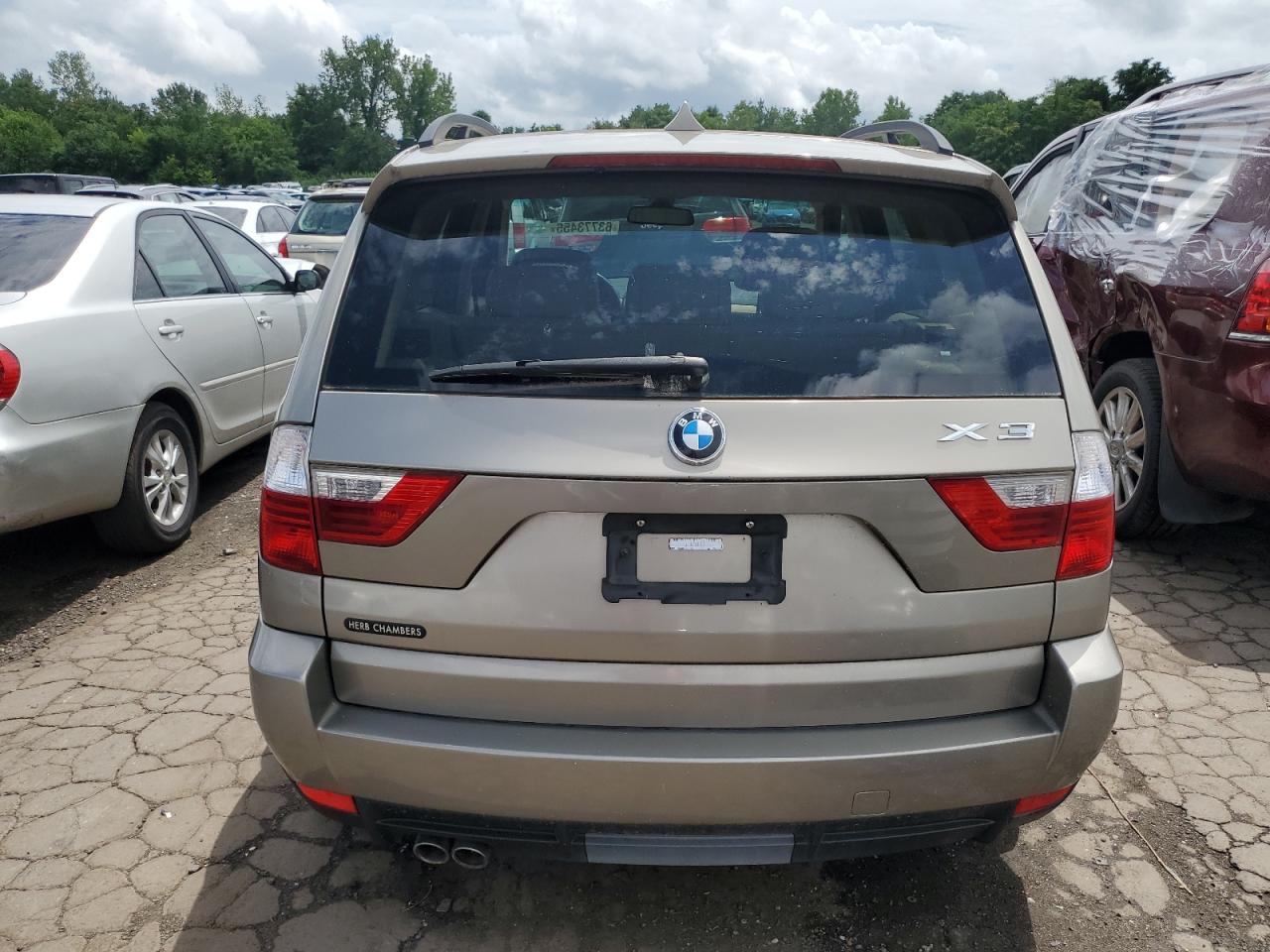 2008 BMW X3 3.0Si VIN: WBXPC93498WJ21985 Lot: 63773455