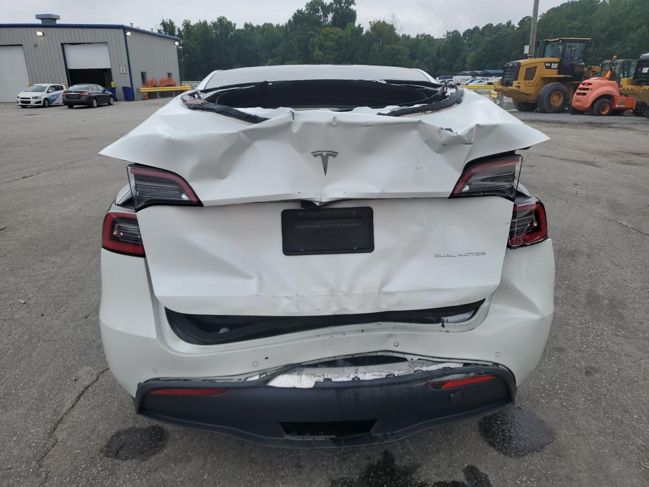 2021 Tesla Model Y VIN: 5YJYGAEE6MF116044 Lot: 63225675