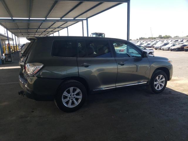  TOYOTA HIGHLANDER 2012 Zielony