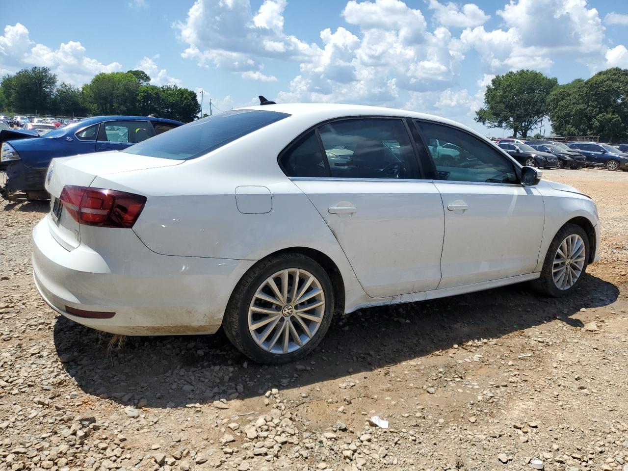 2016 Volkswagen Jetta Sel white sedan gas 3VWL07AJ8GM355757 photo #4