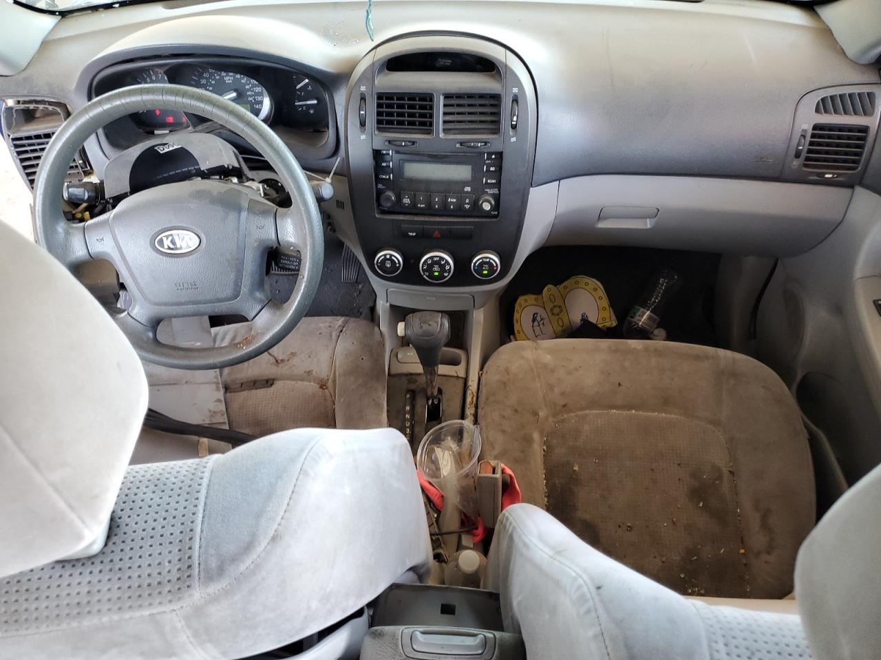 2008 Kia Spectra Ex VIN: KNAFE122985553726 Lot: 66731965