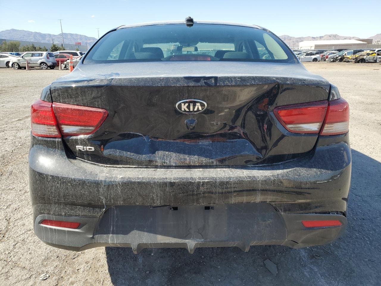 2020 Kia Rio Lx VIN: 3KPA24AD9LE338001 Lot: 64100535