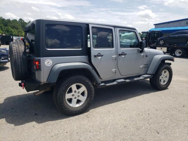 Паркетники JEEP WRANGLER 2014 Серебристый