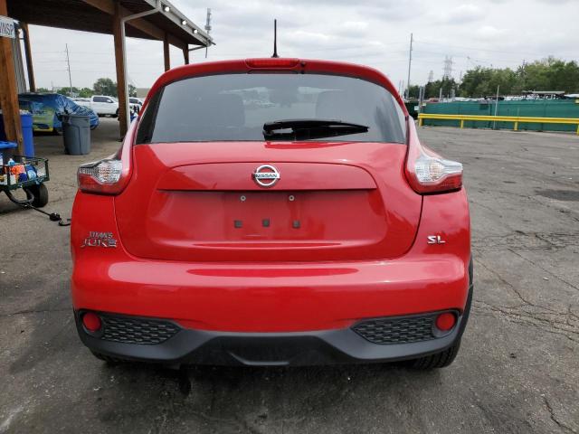 NISSAN JUKE 2016 Czerwony