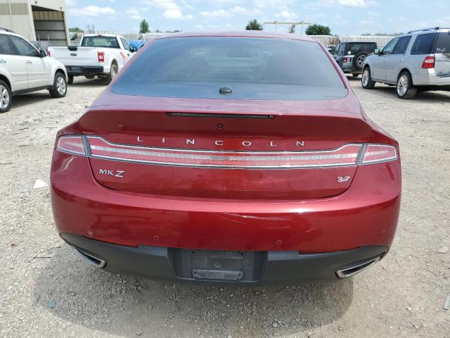 Sedans LINCOLN MKZ 2016 Red