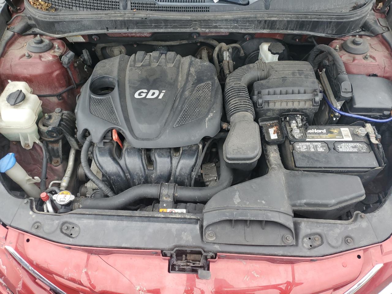 2013 Hyundai Sonata Gls VIN: 5NPEB4AC7DH644653 Lot: 67277725