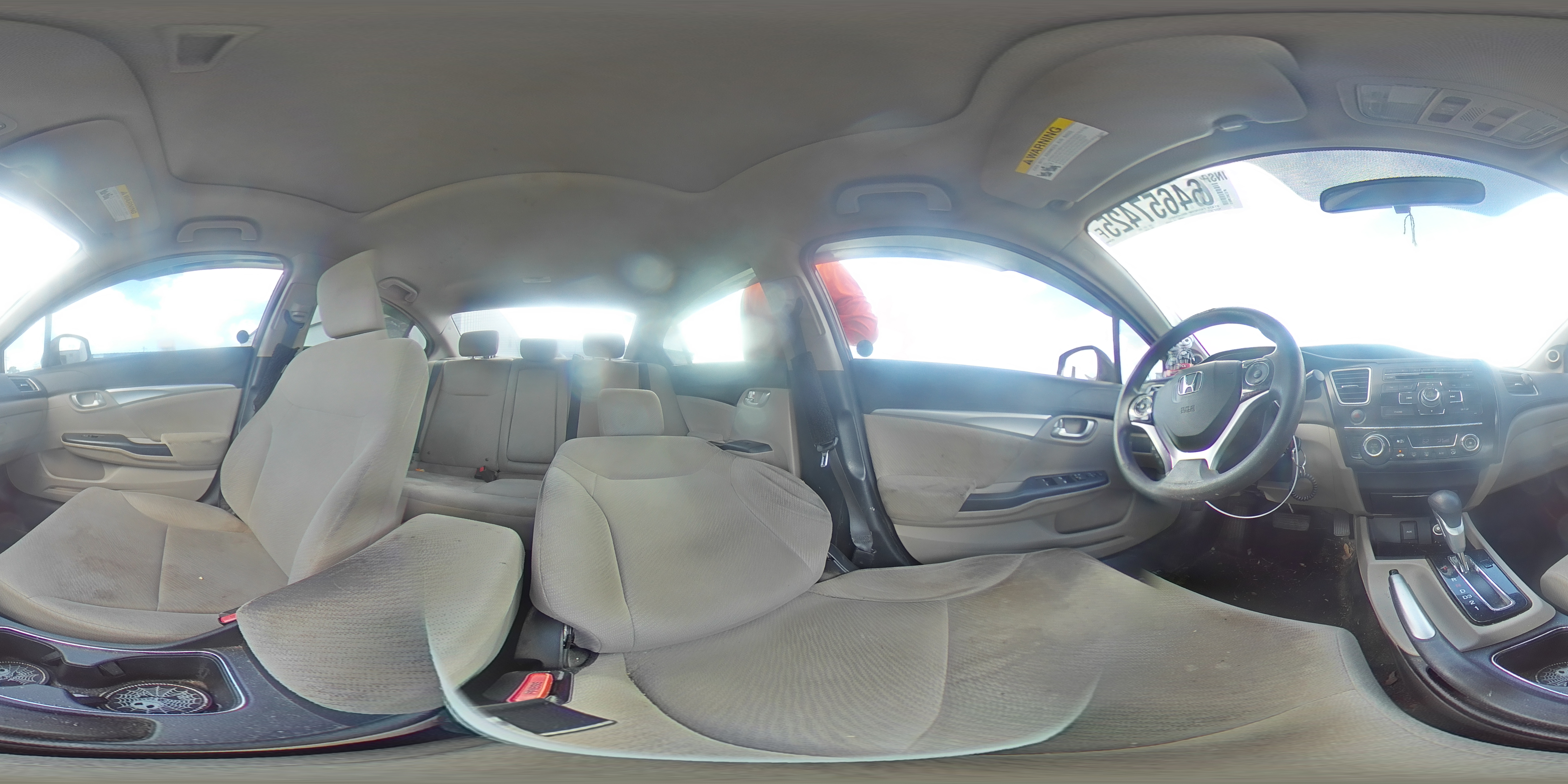 2013 Honda Civic Ex VIN: 19XFB2F81DE079897 Lot: 64657425