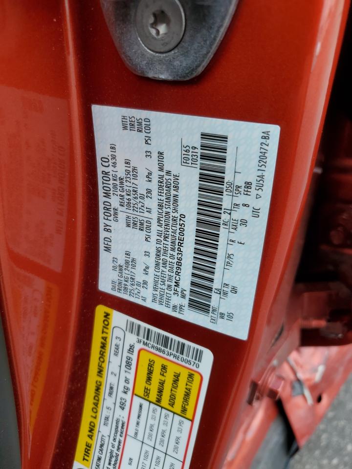 2023 Ford Bronco Sport Big Bend VIN: 3FMCR9B63PRE00570 Lot: 67377945