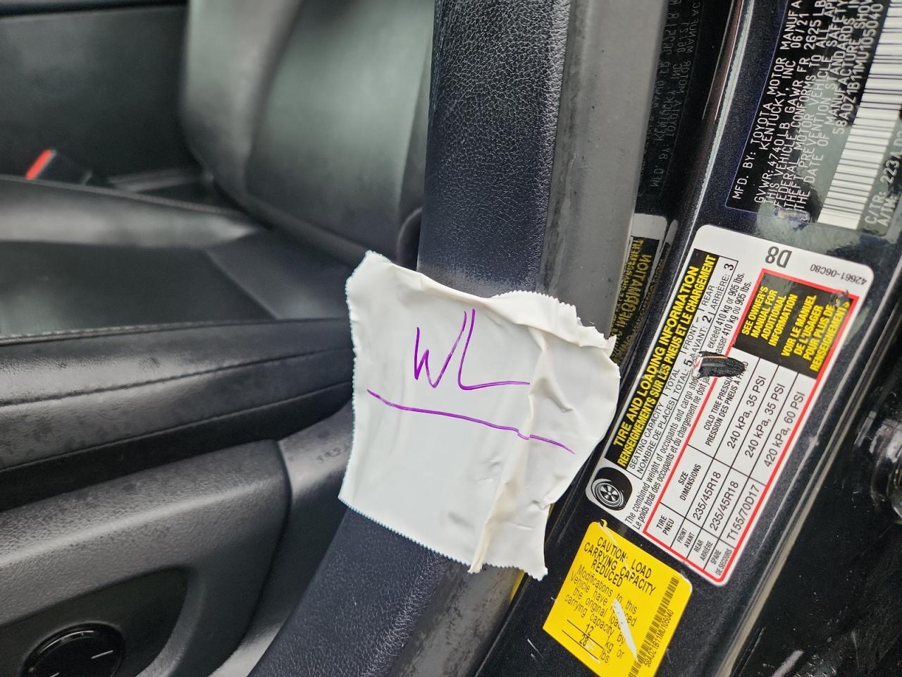 2021 Lexus Es 350 Base VIN: 58ADZ1B11MU105040 Lot: 65433675