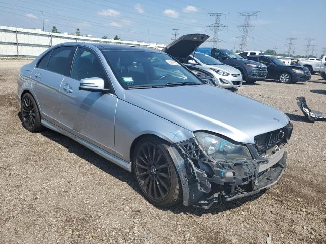 Sedans MERCEDES-BENZ C-CLASS 2013 Srebrny