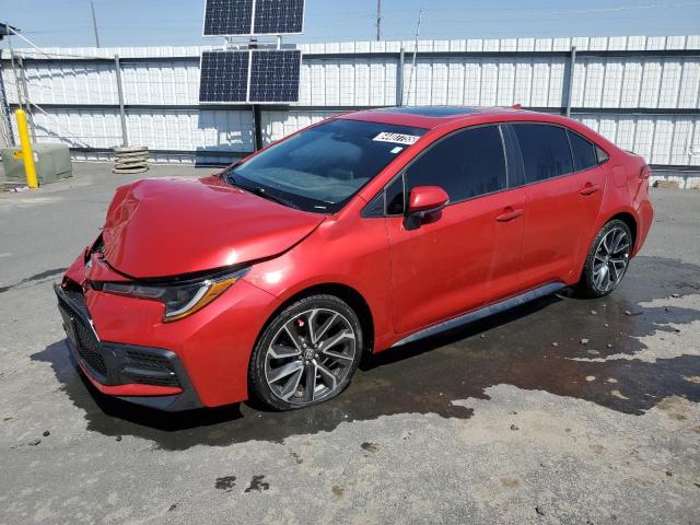  TOYOTA COROLLA 2021 Красный