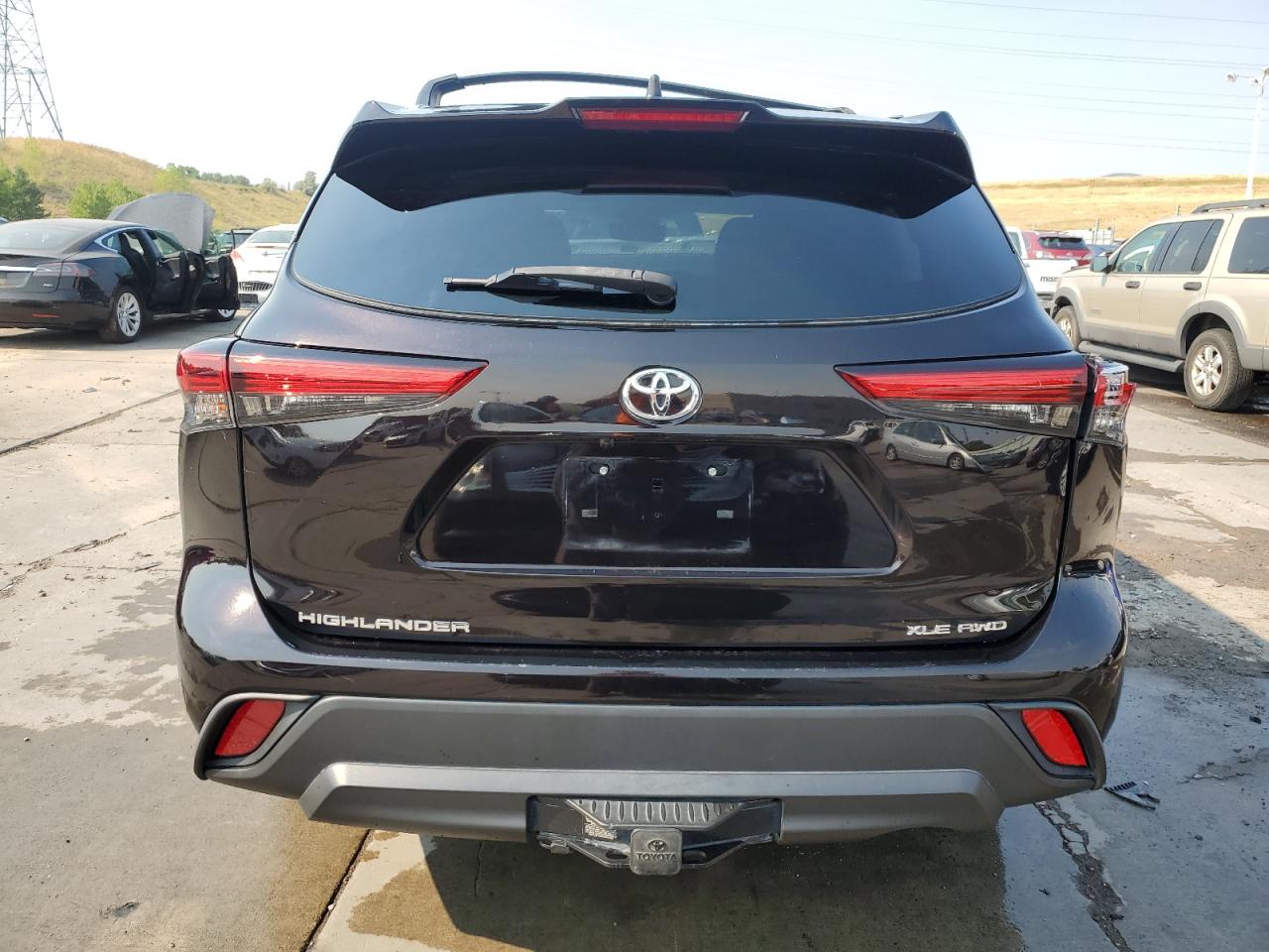 2022 Toyota Highlander Xle VIN: 5TDHZRBH6NS183053 Lot: 66501265