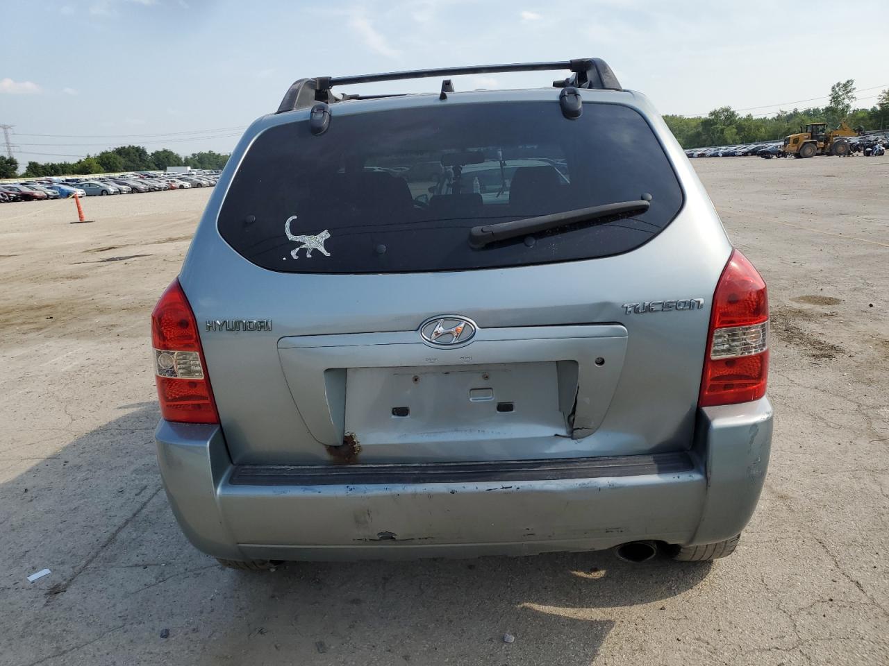 2005 Hyundai Tucson Gl VIN: KM8JM12B75U180957 Lot: 62412015