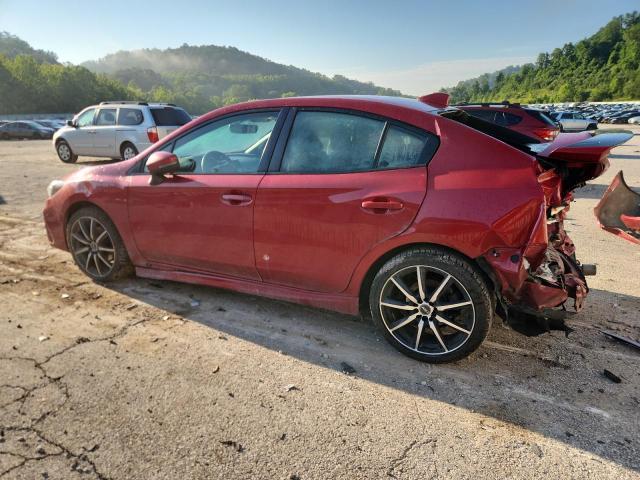  SUBARU IMPREZA 2017 Красный