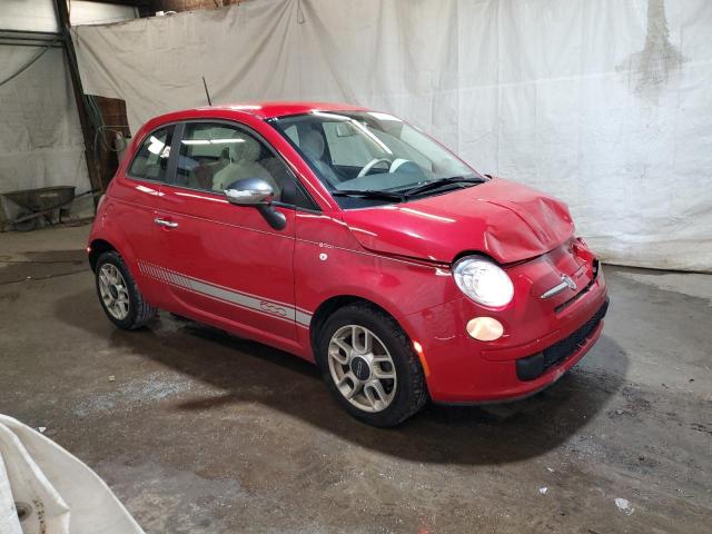  FIAT 500 2012 Czerwony