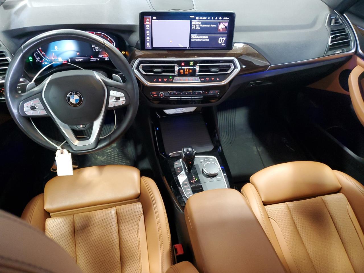 2022 BMW X3 xDrive30I VIN: 5UX53DP06N9L15056 Lot: 63192535