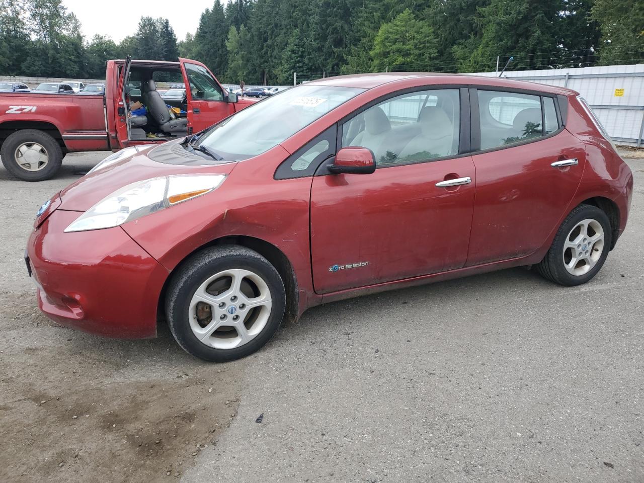 2014 Nissan Leaf S VIN: 1N4AZ0CP2EC339065 Lot: 65918575