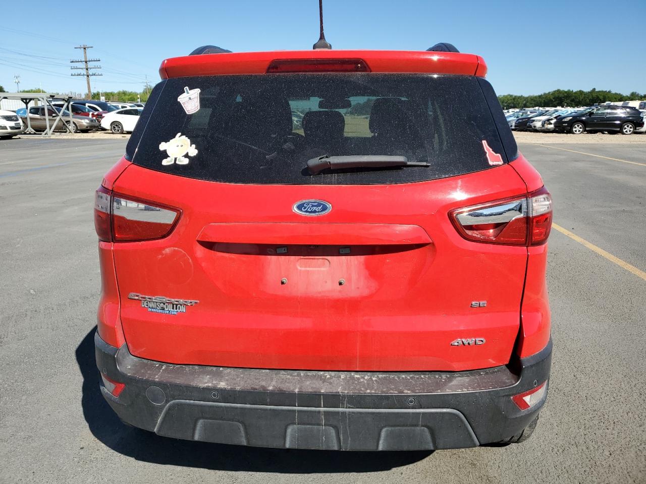 2020 Ford Ecosport Se VIN: MAJ6S3GL7LC357609 Lot: 64619455