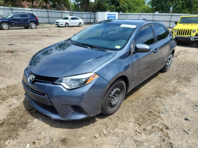  TOYOTA COROLLA 2014 Granatowy