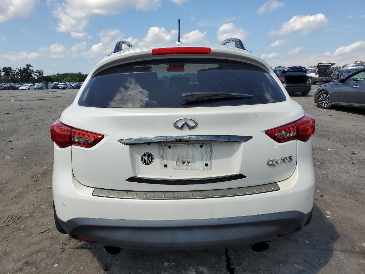 2016 Infiniti Qx70 VIN: JN8CS1MW6GM752496 Lot: 63445345