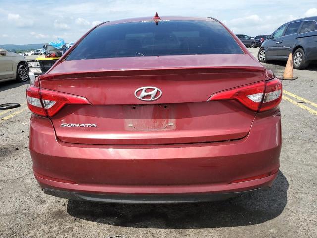  HYUNDAI SONATA 2015 Красный