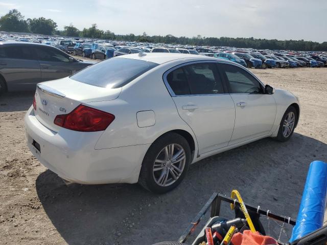  INFINITI G37 2012 White