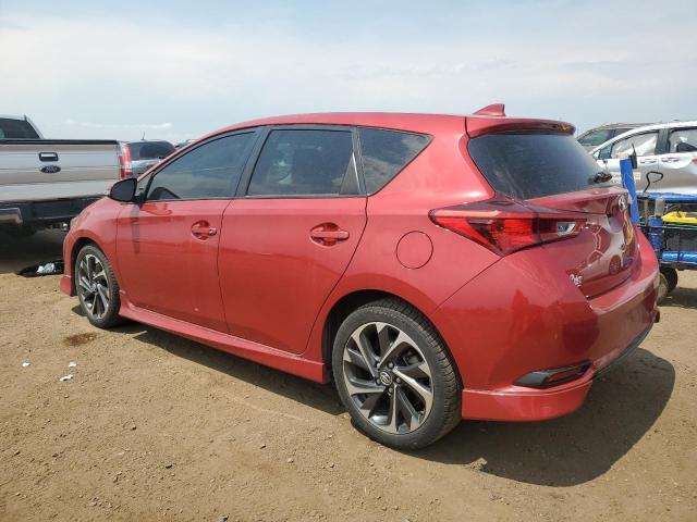  TOYOTA COROLLA 2017 Czerwony