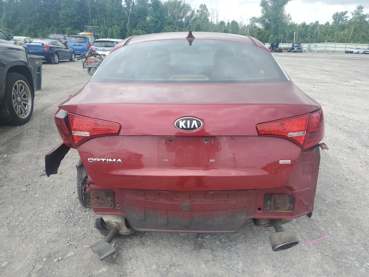 2013 Kia Optima Lx VIN: 5XXGM4A76DG159003 Lot: 64090485
