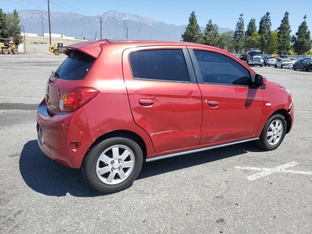  MITSUBISHI MIRAGE 2014 Red