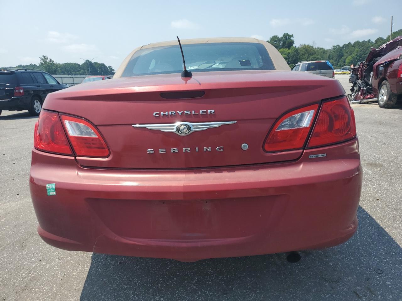 2010 Chrysler Sebring Touring VIN: 1C3BC5ED3AN116293 Lot: 63925545
