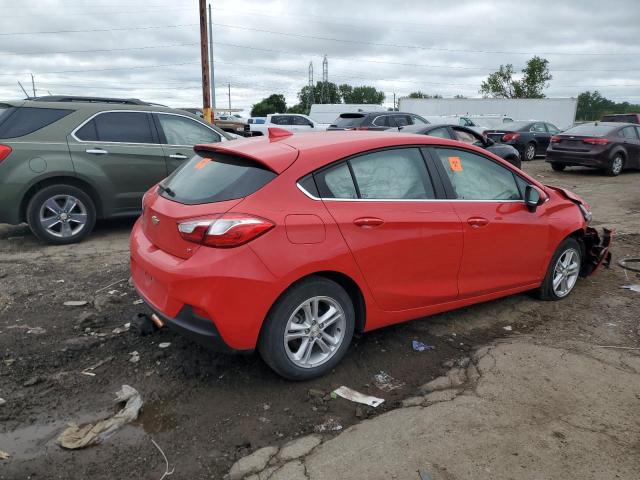  CHEVROLET CRUZE 2018 Czerwony