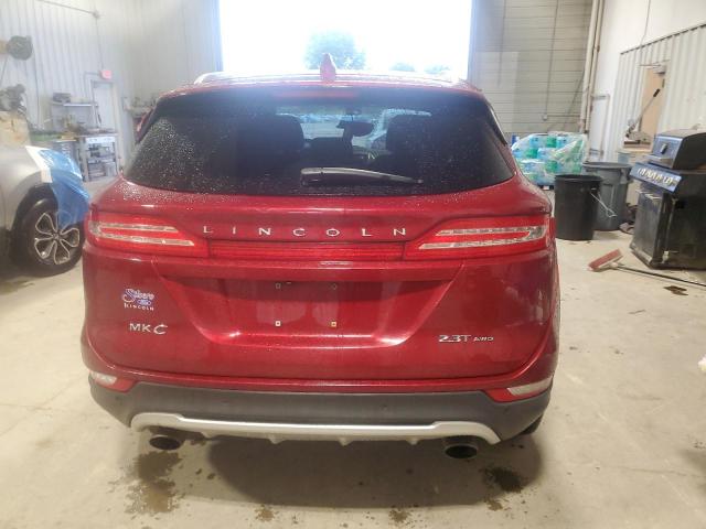  LINCOLN MKC 2017 Красный