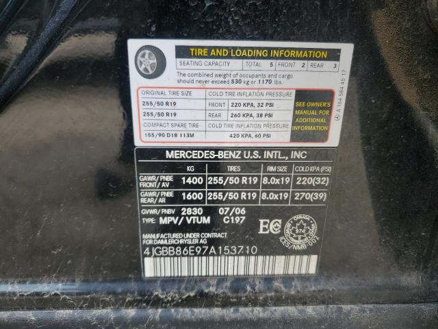 2007 MERCEDES-BENZ ML 350  