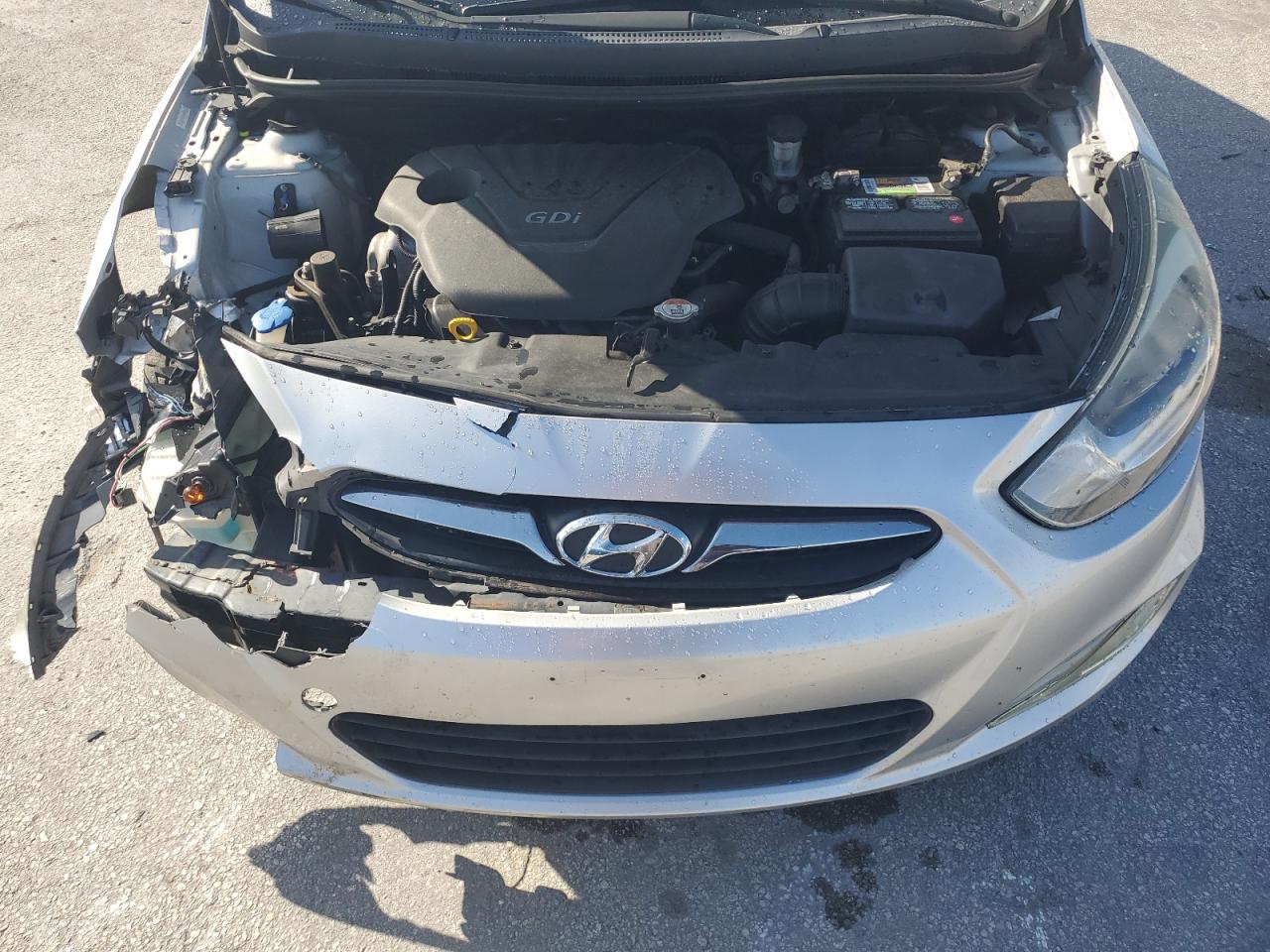 2013 Hyundai Accent Gls VIN: KMHCU4AE5DU418020 Lot: 65092055