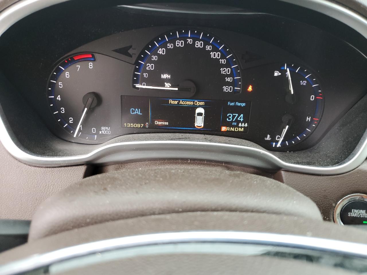 2016 Cadillac Srx Performance Collection VIN: 3GYFNCE31GS580002 Lot: 62667475