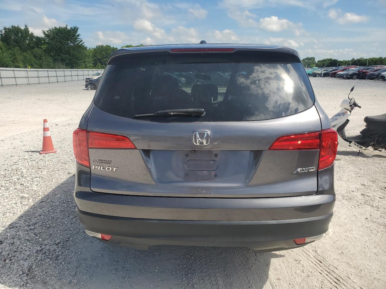 2017 Honda Pilot Exl VIN: 5FNYF6H59HB006803 Lot: 63103175