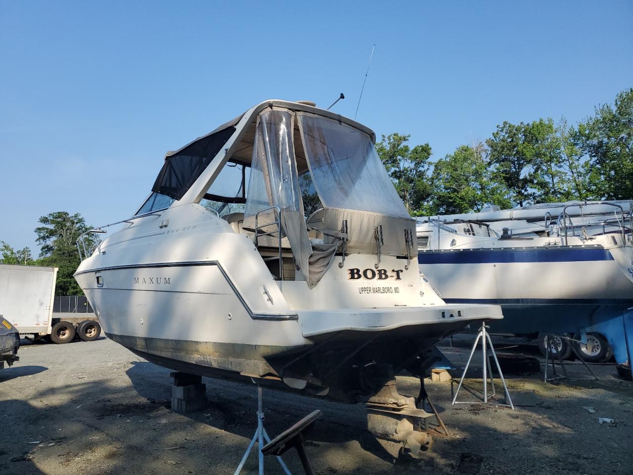 1998 Maxum 2800 Scr - Boats Boat white null null USPA45MMA898 photo #4