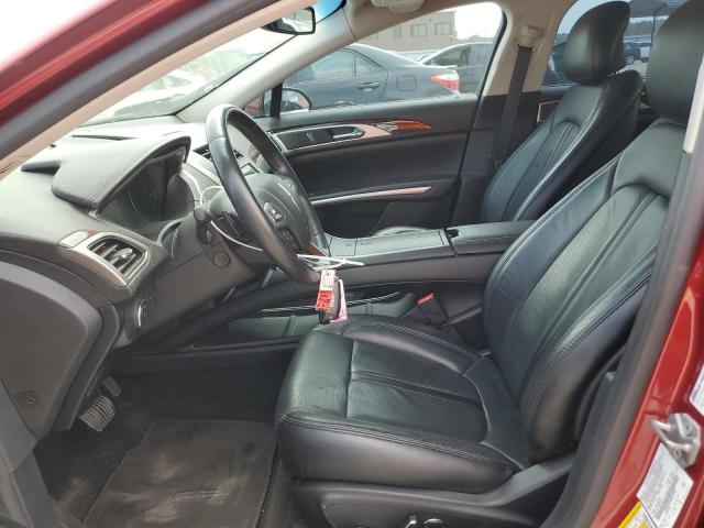 Sedans LINCOLN MKZ 2016 Red