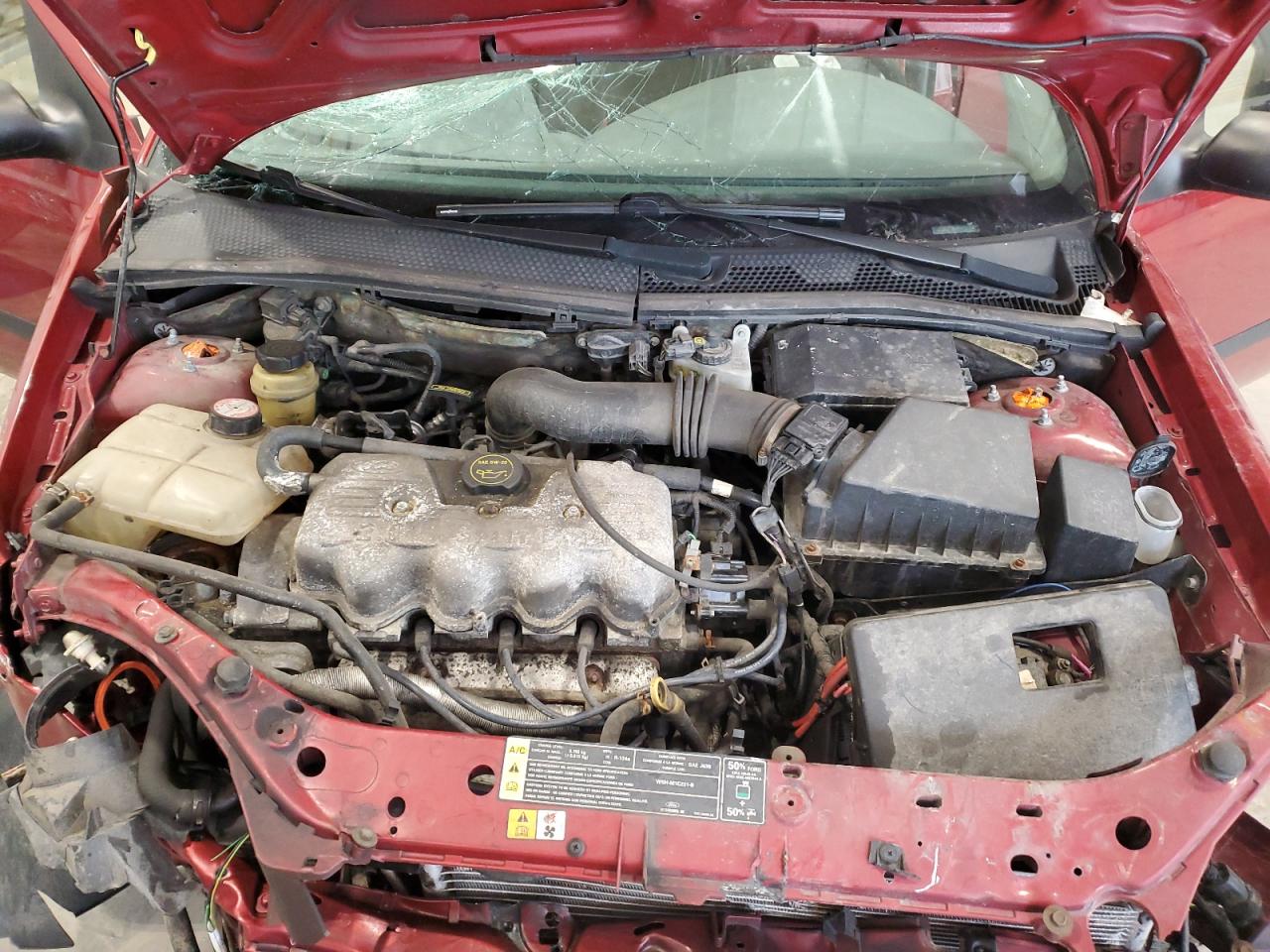 2001 Ford Focus Lx VIN: 1FAFP33P21W242647 Lot: 65247085
