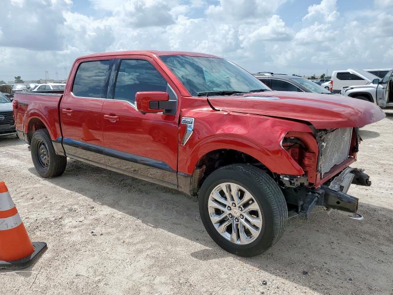  FORD F150 2024 Czerwony